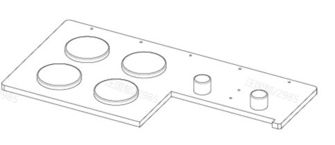 Tiny Land® Cubby Kitchenette - Cream Accessories