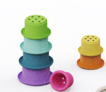 Tiny Land® Montessori Toys Set for Newborns (7-9 month) Accessories