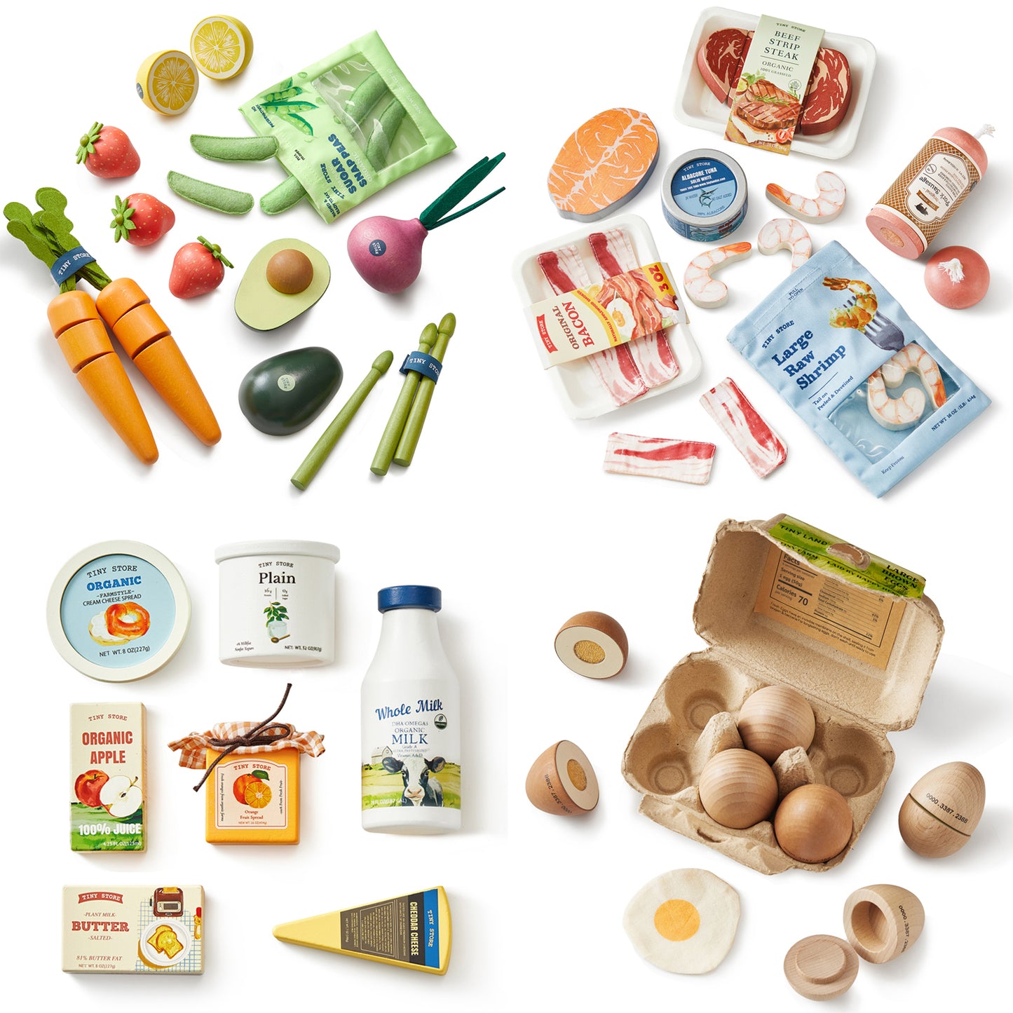 Tiny Land® Organic Play Food Collection