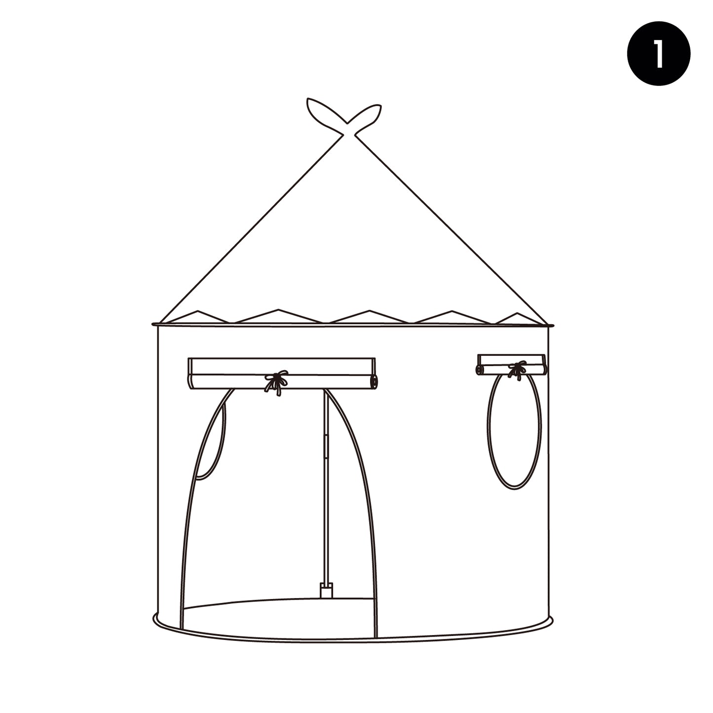 Tiny Land® Kids Tent – Indoor Tent for Toddlers