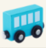 Tiny Land® Wooden Train Set for Children 39 Pcs Accs