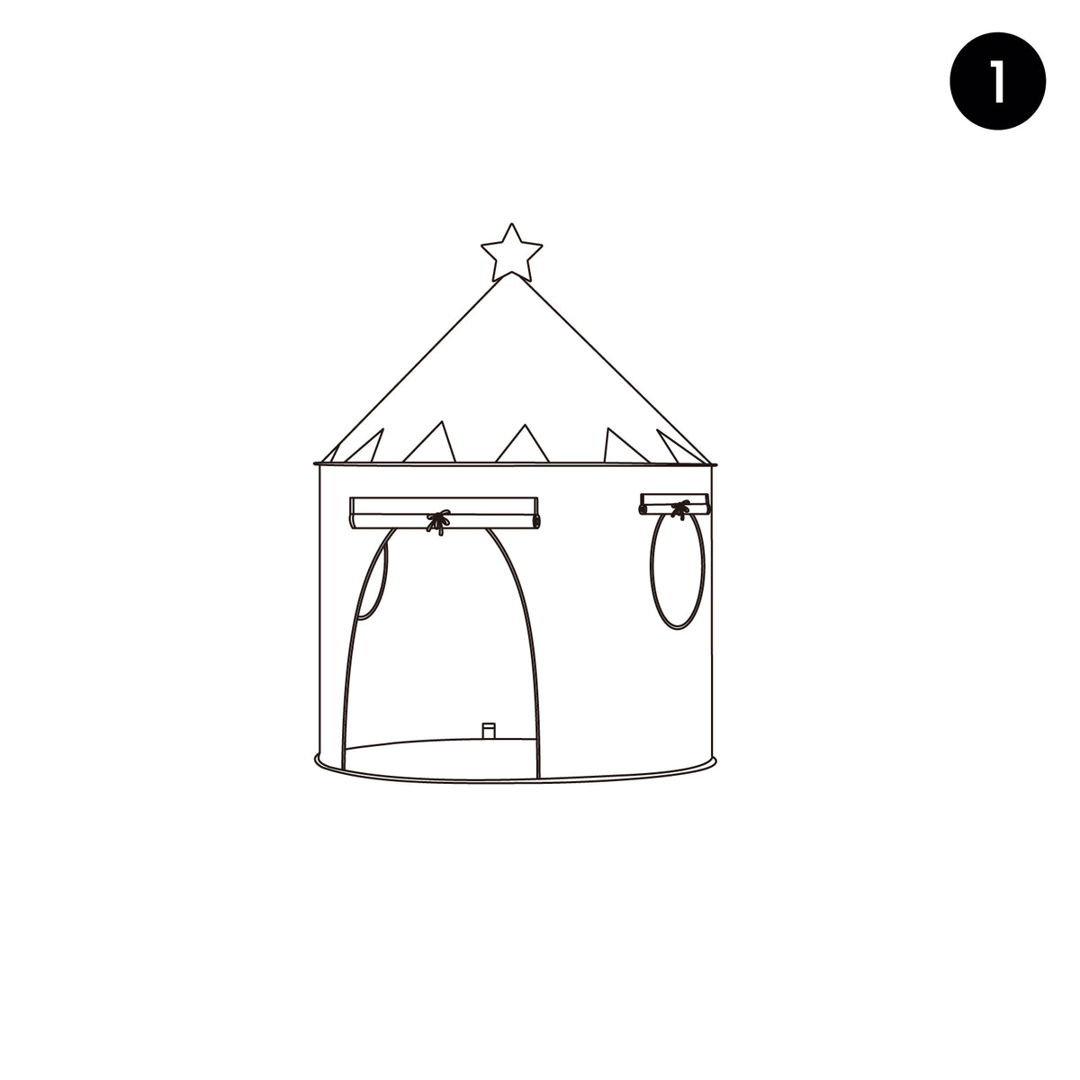Tiny Land® Kids Tent – Indoor Tent for Toddlers