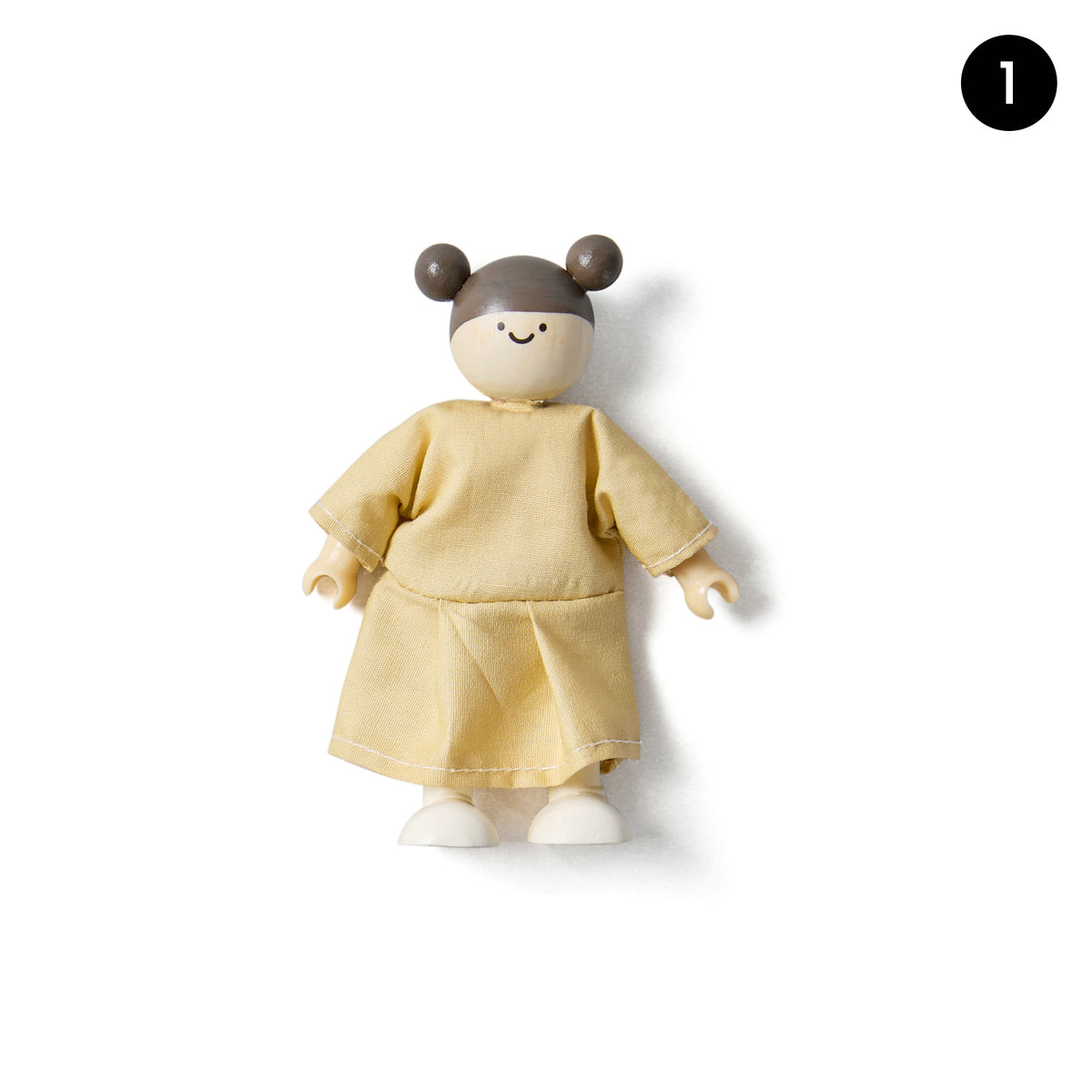 Tiny Land® Wooden Dollhouse Dolls