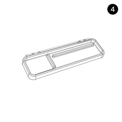 Tiny Land® Double-Sided Magnetic Tabletop Easel - Oatmeal
