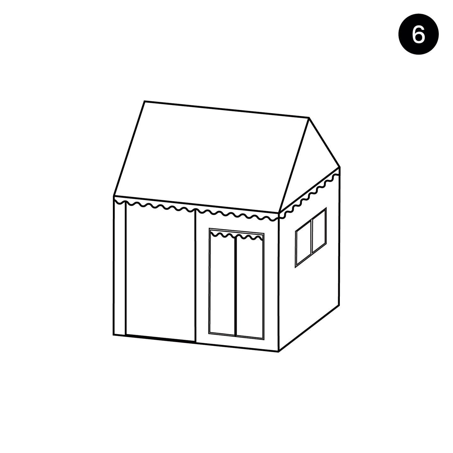 Tiny Land® Playhouse Tent – Indoor Tent for Kids