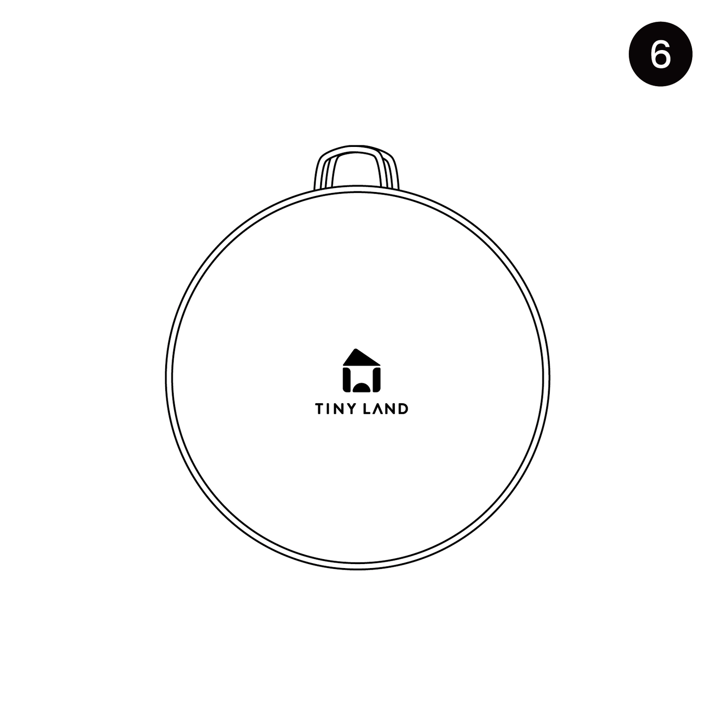 Tiny Land® Compact Adventure 3-in-1 Play Tunnel With no Balls