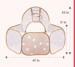 Discovery Play Tunnel With no Balls Accessories (SKU: TLTGTT005)