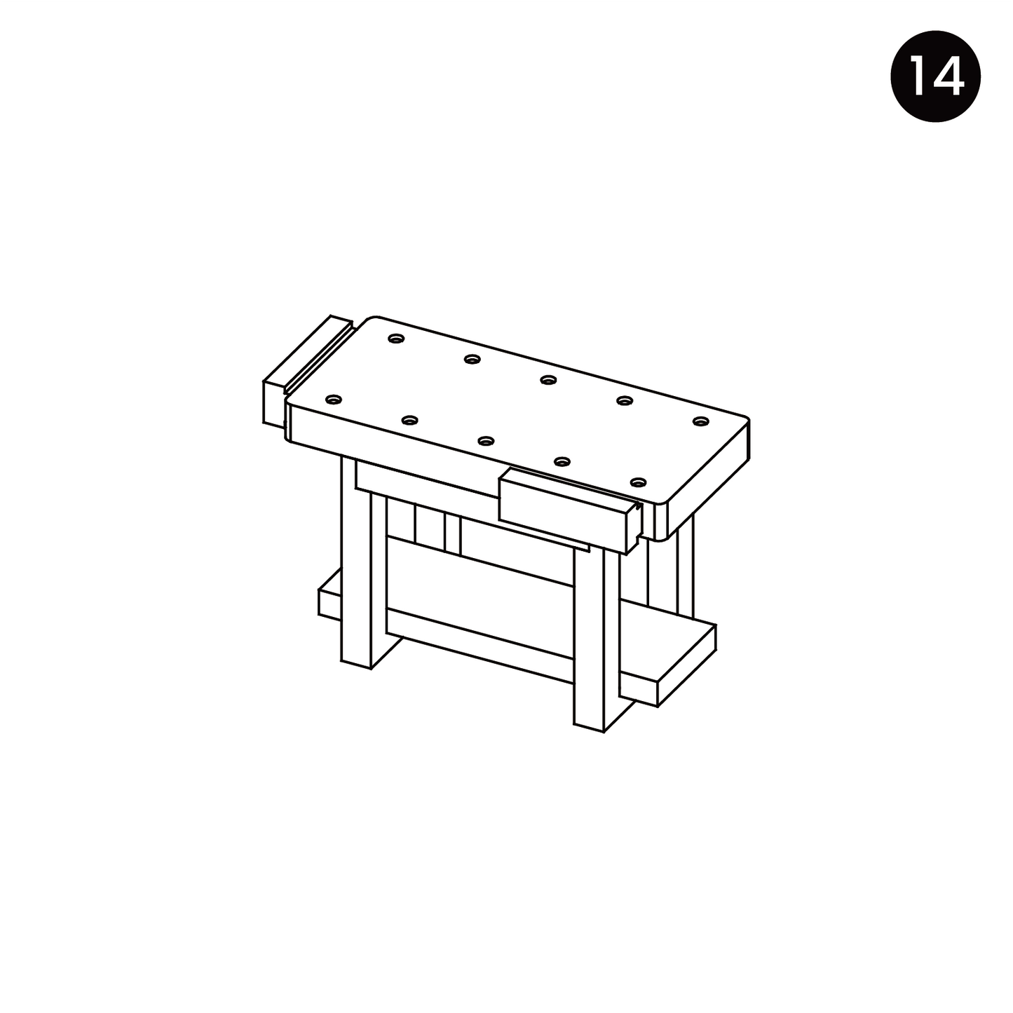 Tiny Land® Wooden Dollhouse - Garage