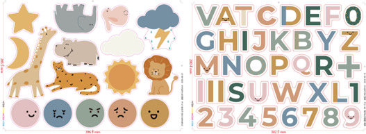 Tiny Land® Double-Sided Arched Magnet Chalkboard ACC