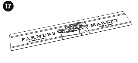 Tiny Land® Kid's Grocery Store Playset ACC