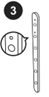 5-in-1 Rainbow climbing set Accessories (SKU: TLTGPT003)