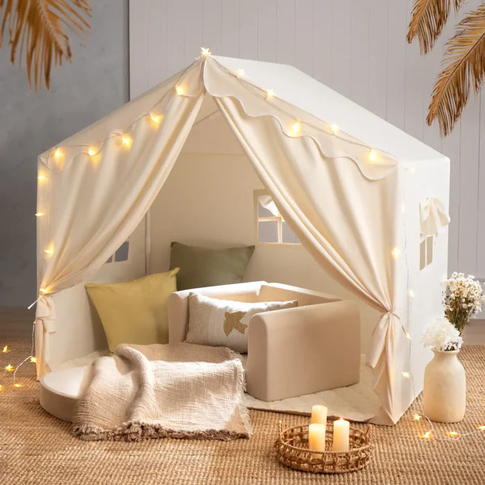 Tiny Land® Large Cozy Tent with Star Lights Accessories