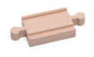 Load image into Gallery viewer, Tiny Land® Wooden Train Tracks Set (52 pic ) SKU: TLTGWT018
