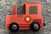 Dinosaurs Wooden Take-Along Tabletop Train Set (SKU: TLTGWT019)