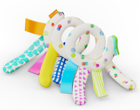 Tiny Land® Montessori Toys Set for Infants (0-3 month) Accessories
