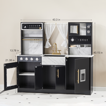 Load image into Gallery viewer, Black Trendy Home Style Play Kitchen Accessories ( SKU: TLTGPK002BK)

