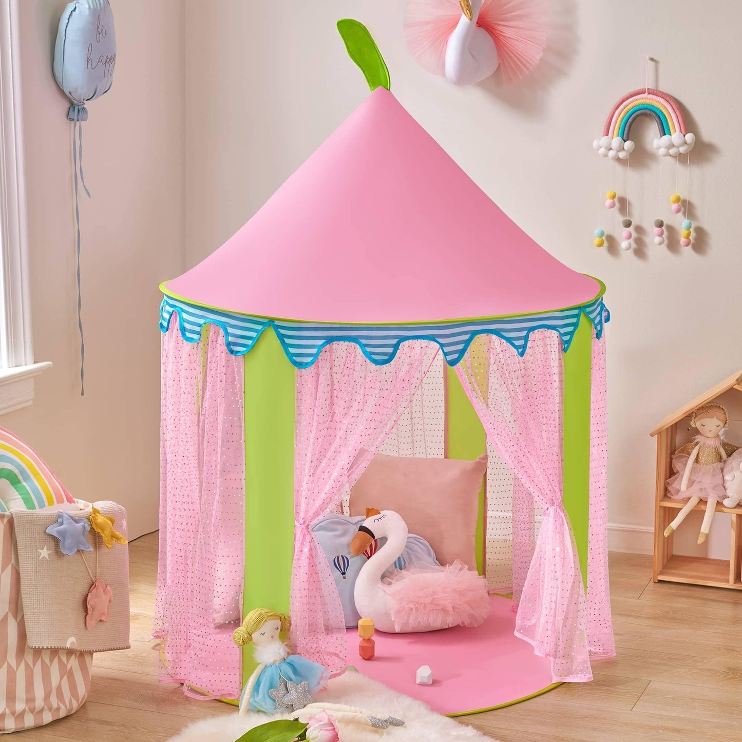 Tiny Land® Princess Tent For Girls Accessories (SKU: Tent0001)