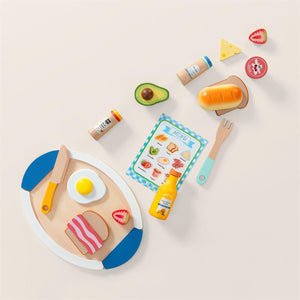 Wooden Play Food for Toddlers Accessories(WT0010)