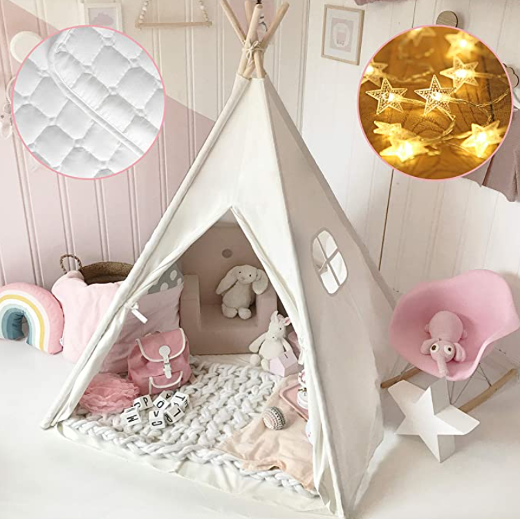 Teepee for Kids with Mat Accessories (SKU: TP0003)