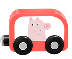 Wooden Train Set 21 Pcs Accessories(SKU:WT0005)