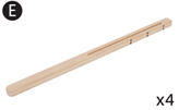Double-Sided Drawing Easel Accessories(SKU:WT0006)