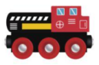 Wooden Train Set 110 Pcs Accessories(SKU:WT0007)
